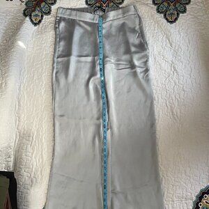 Zara Satin Wide Leg Pant Size Small